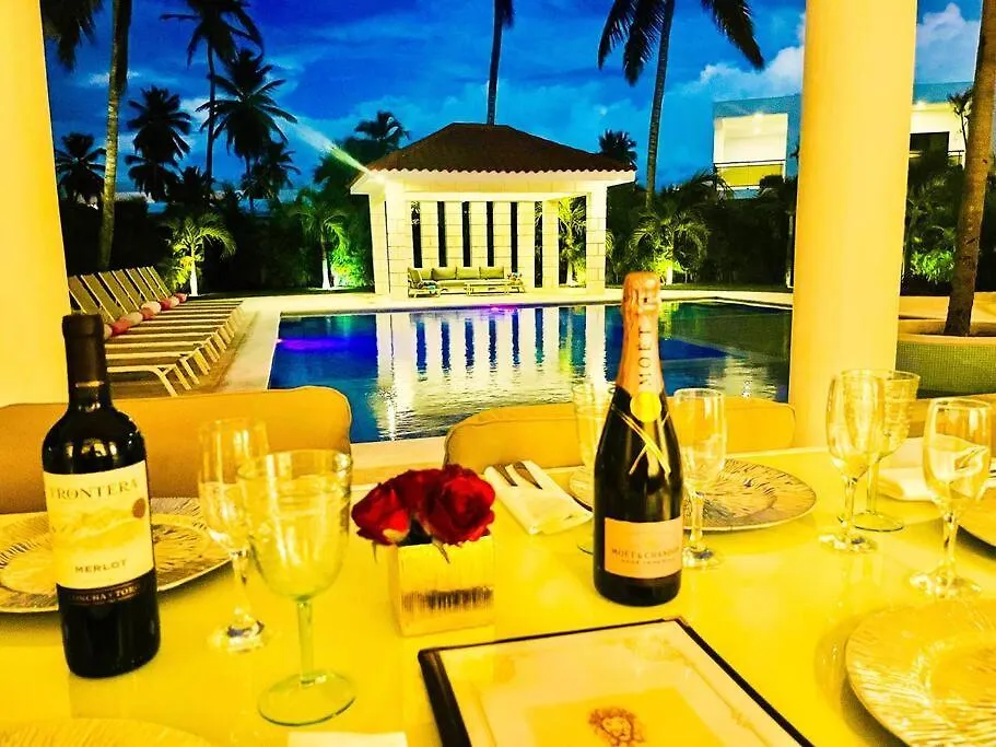 10Br Beach Villa Andiamo With Chef, Jacuzzi & Maid Punta Cana 0*,