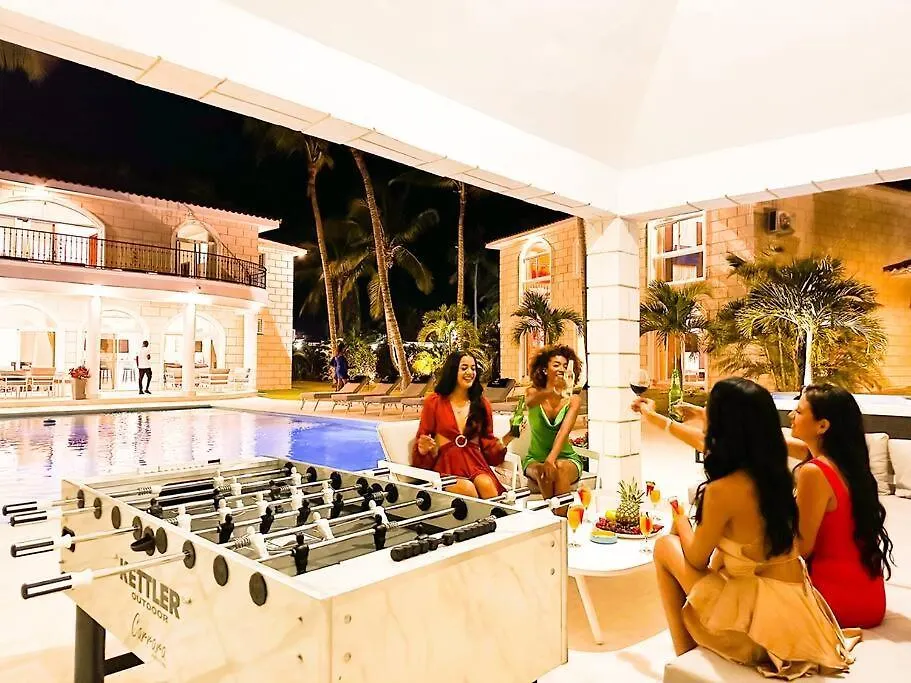 10Br Beach Villa Andiamo With Chef, Jacuzzi & Maid Punta Cana Dominican Republic