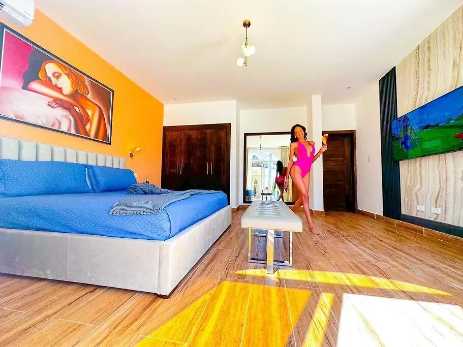 10Br Beach Villa Andiamo With Chef, Jacuzzi & Maid Punta Cana Dominican Republic